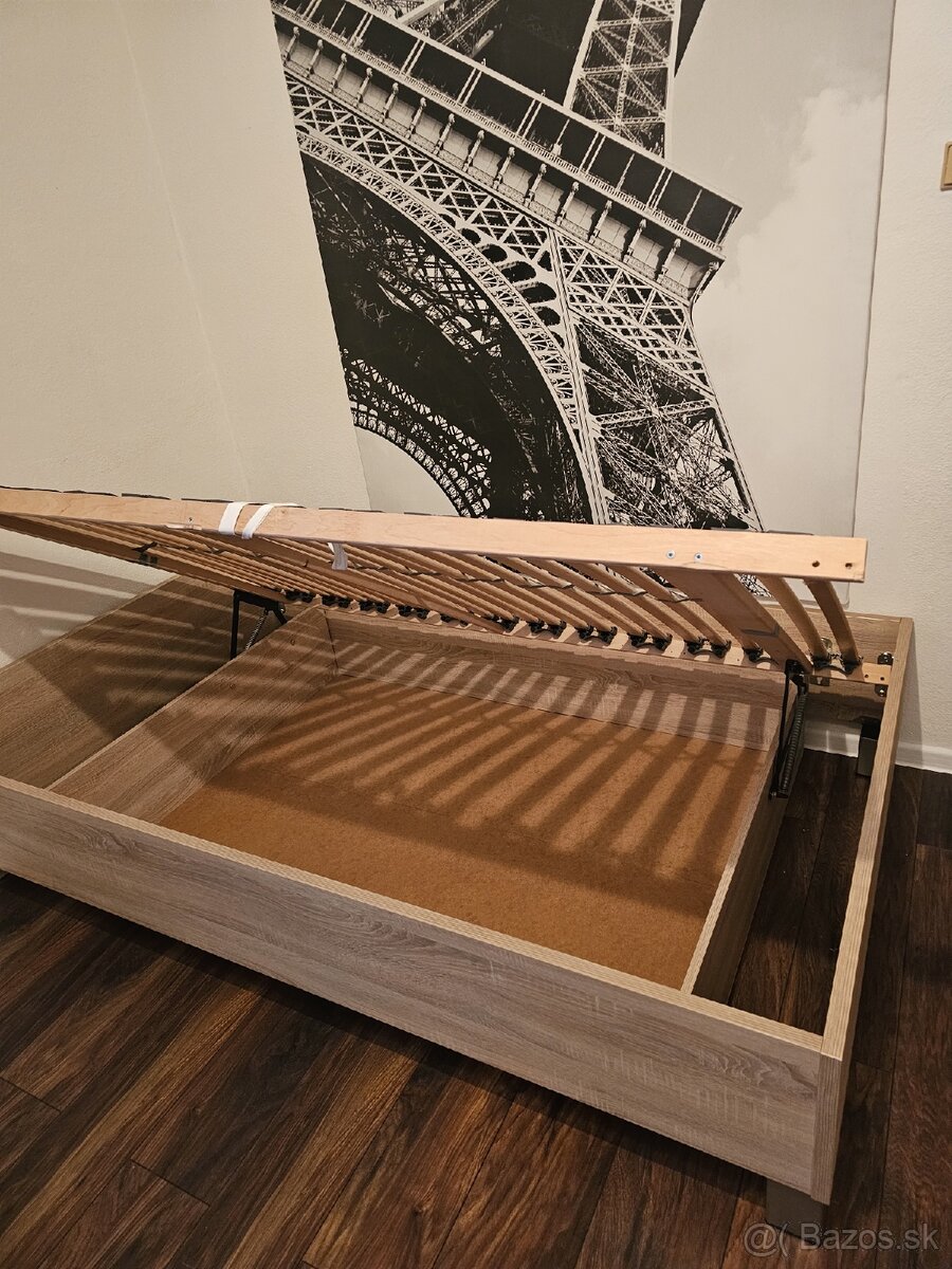 Posteľ 120x200 s roštom a matracom - 3