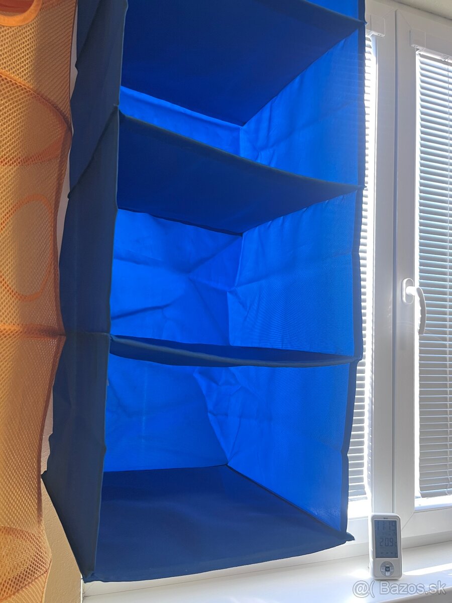 Textilné poličky na hračky - organizér do skrine IKEA - 3