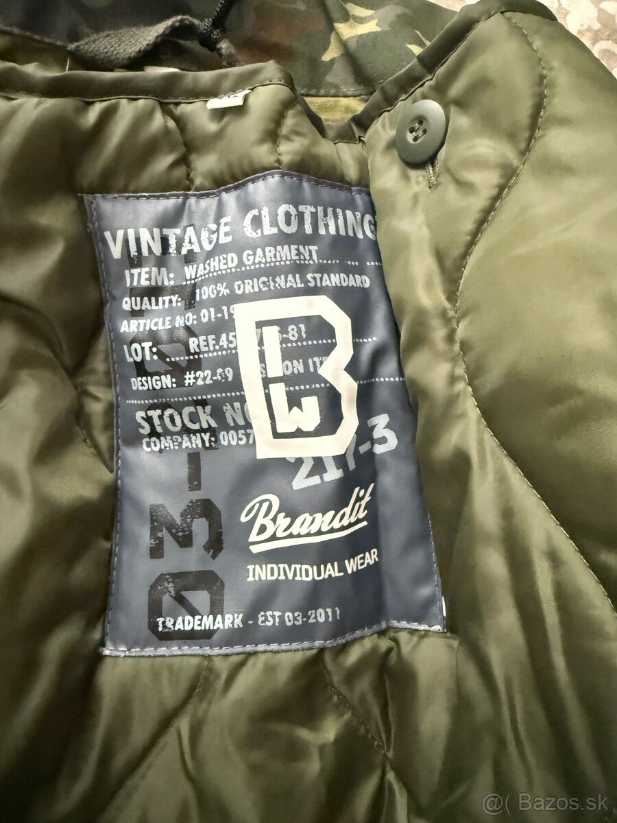 Brandit M65 Classic prechodná bunda, flecktarn - 3