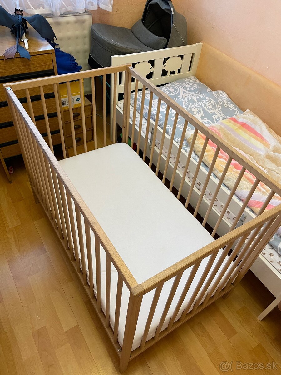 Detská postieľka 112 x 65 cm - 3