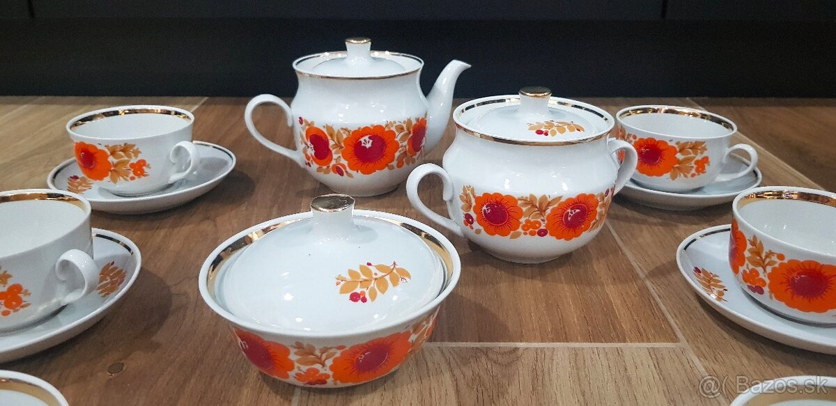 Čajová súprava - socialisticka - 3