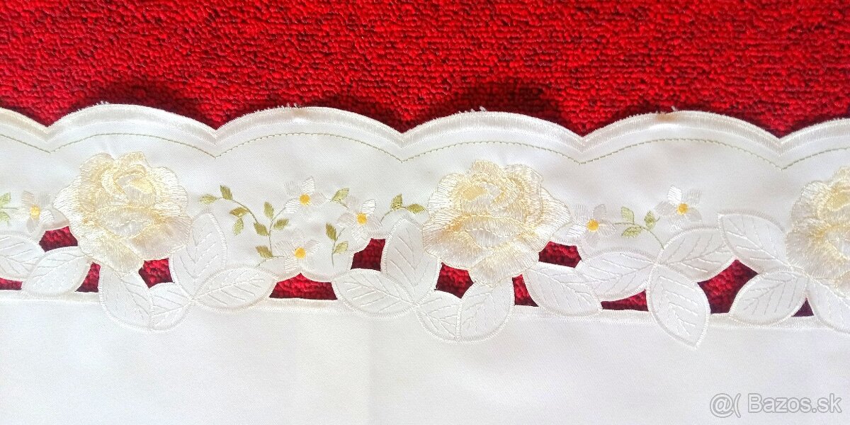 Kvietková dečka/obrúsok 37x84 cm - 3