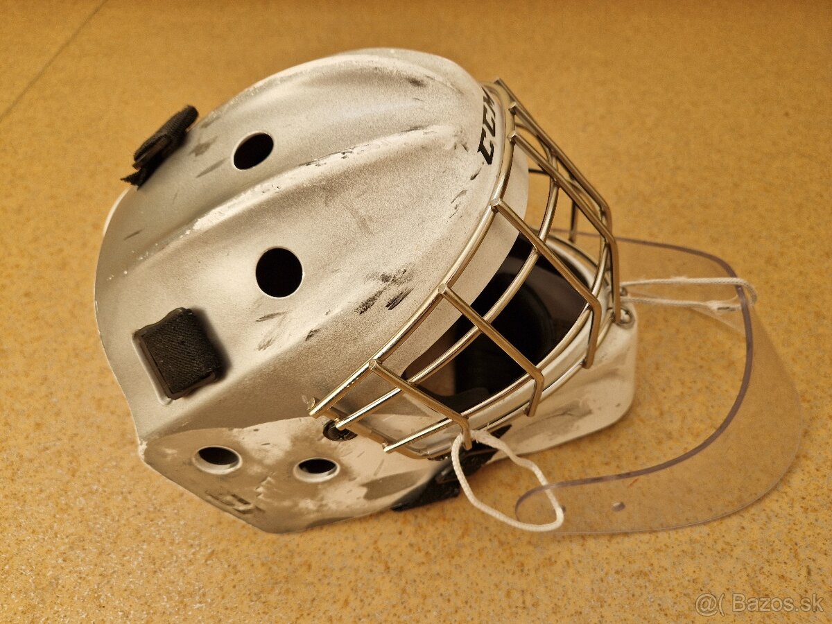 Brankárska maska CCM youth + plexi - 3