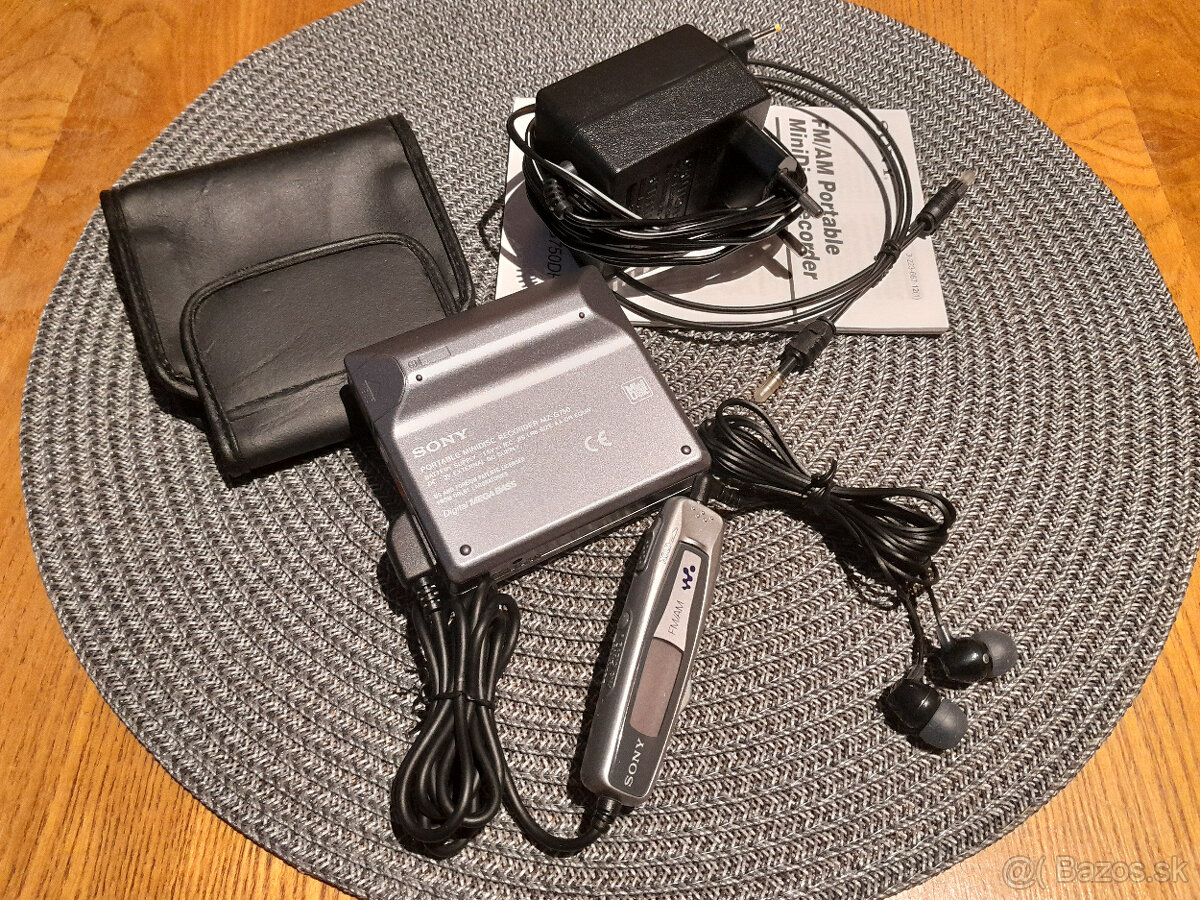 WALKMAN - MiniDisc Recorder SONY + stereomikrofón - 3