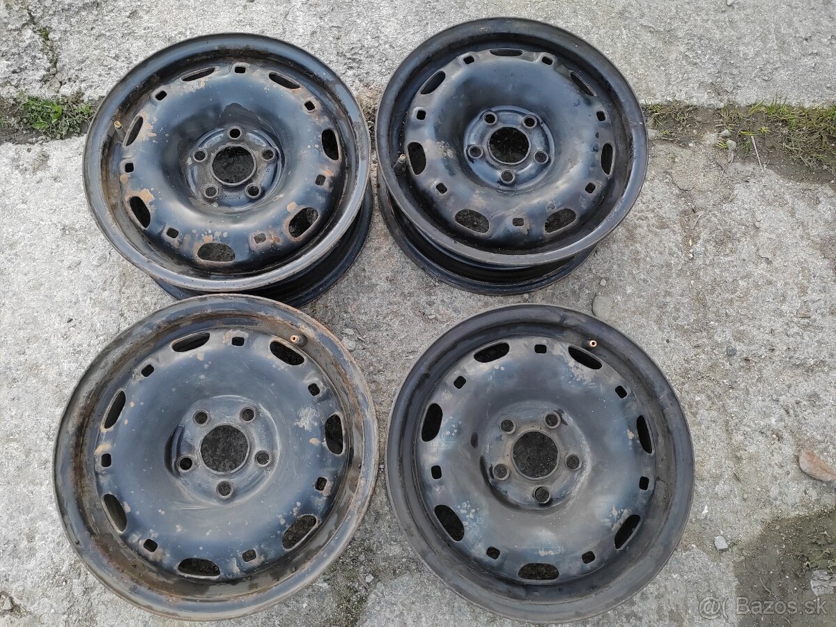 Plechové disky 5x100 R14 - 3