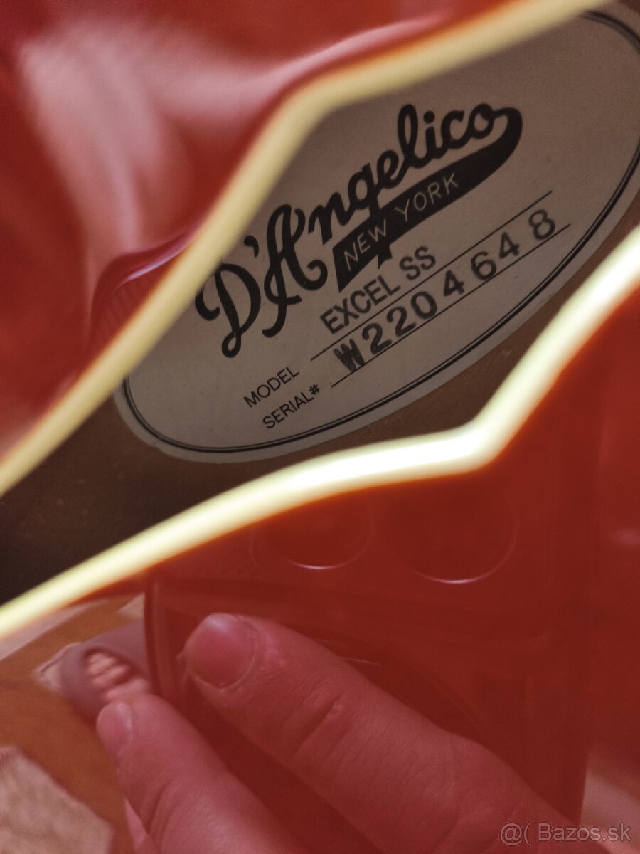 Dangelico excel ss jazz gitara - 3