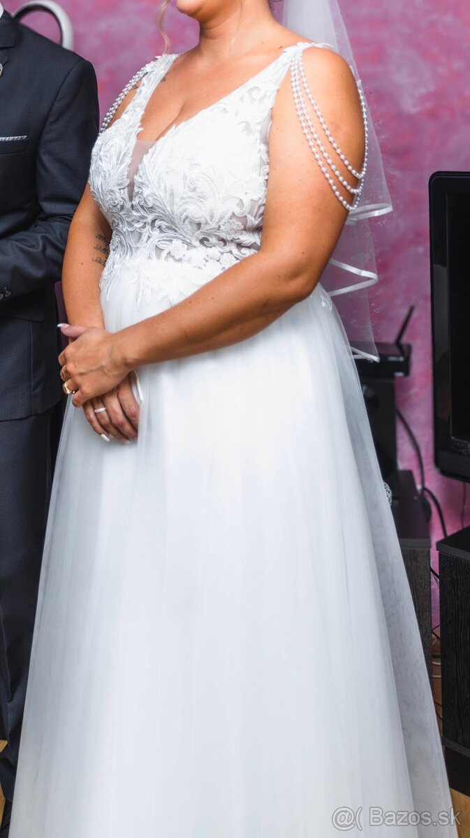 Predám svadobné šaty - 3