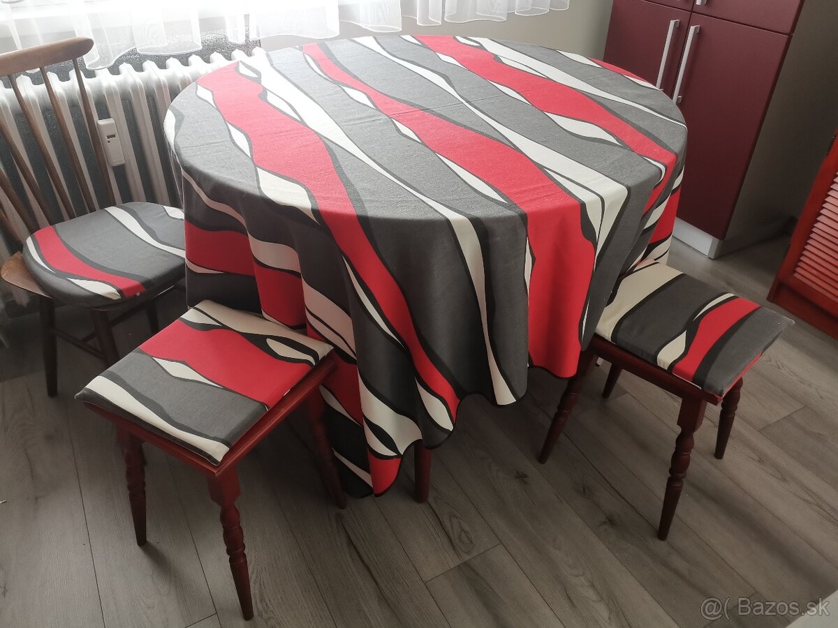 Bonanza retro zostava červená - 3