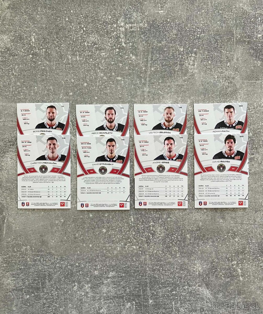 Hokejové kartičky TIPOS EXTRALIGA 2024/2025 base - 3