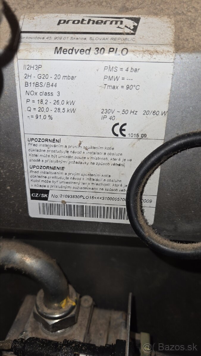 Plynovy kotol Protherm Medveď' 30 PLO - 3