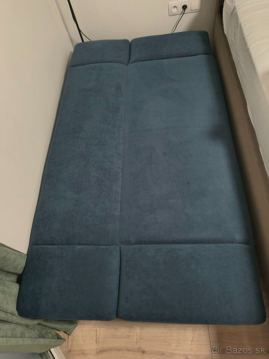 Pohovka FUNKY modrá Mobelix - 3