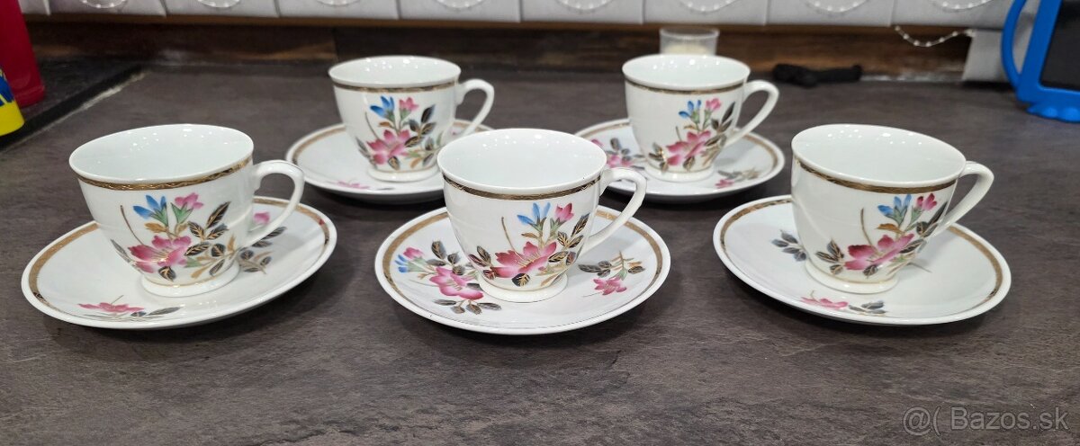 Porcelanova sada retro salok - 3