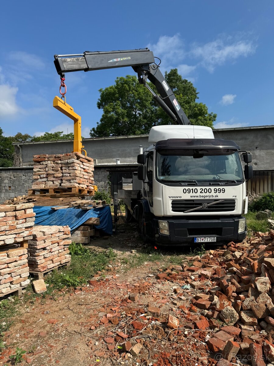 Strk, piesok, makadam, zemina, drveny beton - 3