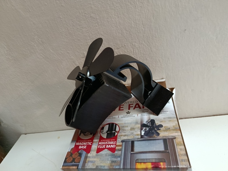 5 lopatkovy krbovy ventilator stove fan 40€ - 3
