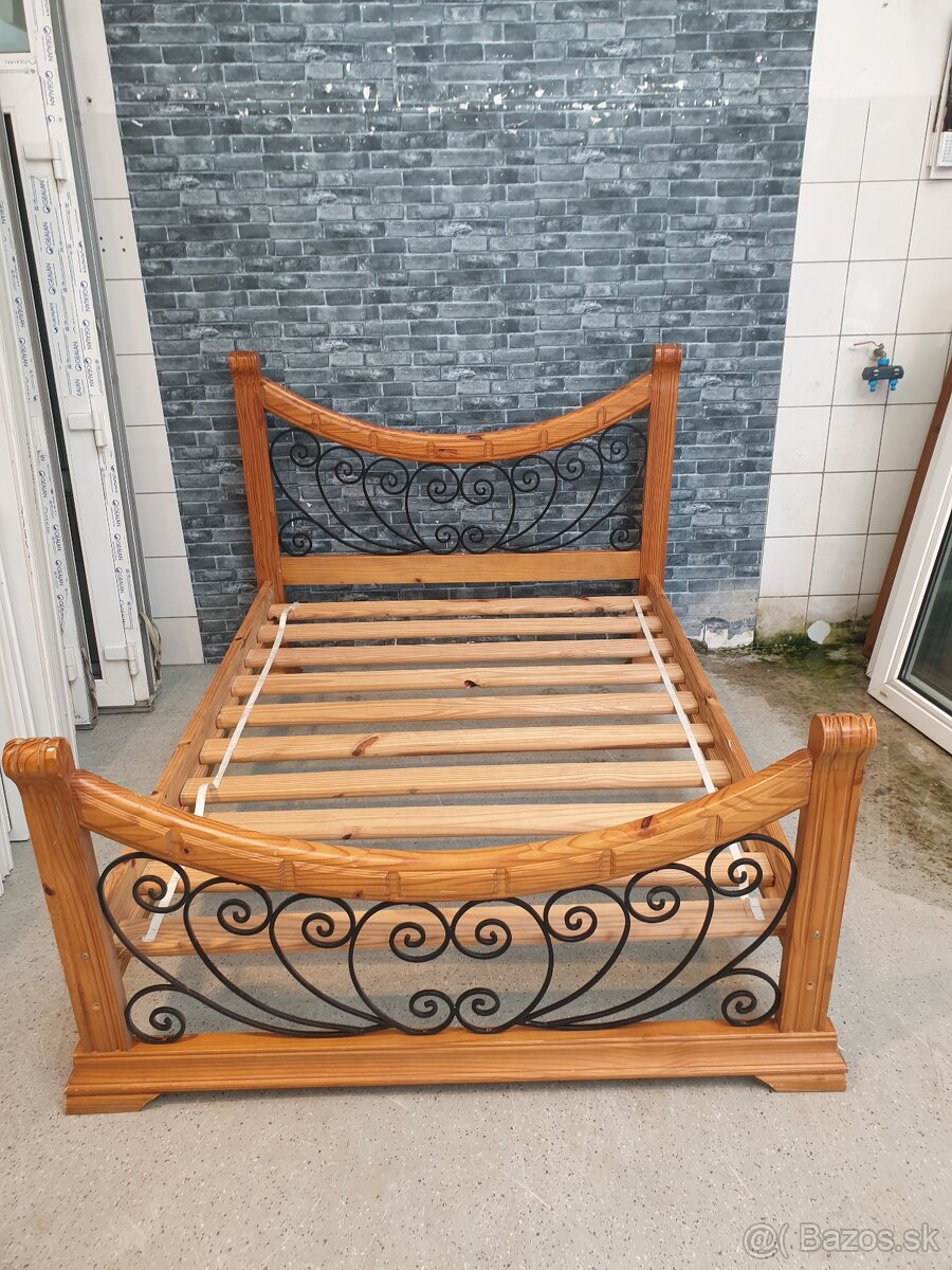 Drevena postel z masivu - 3