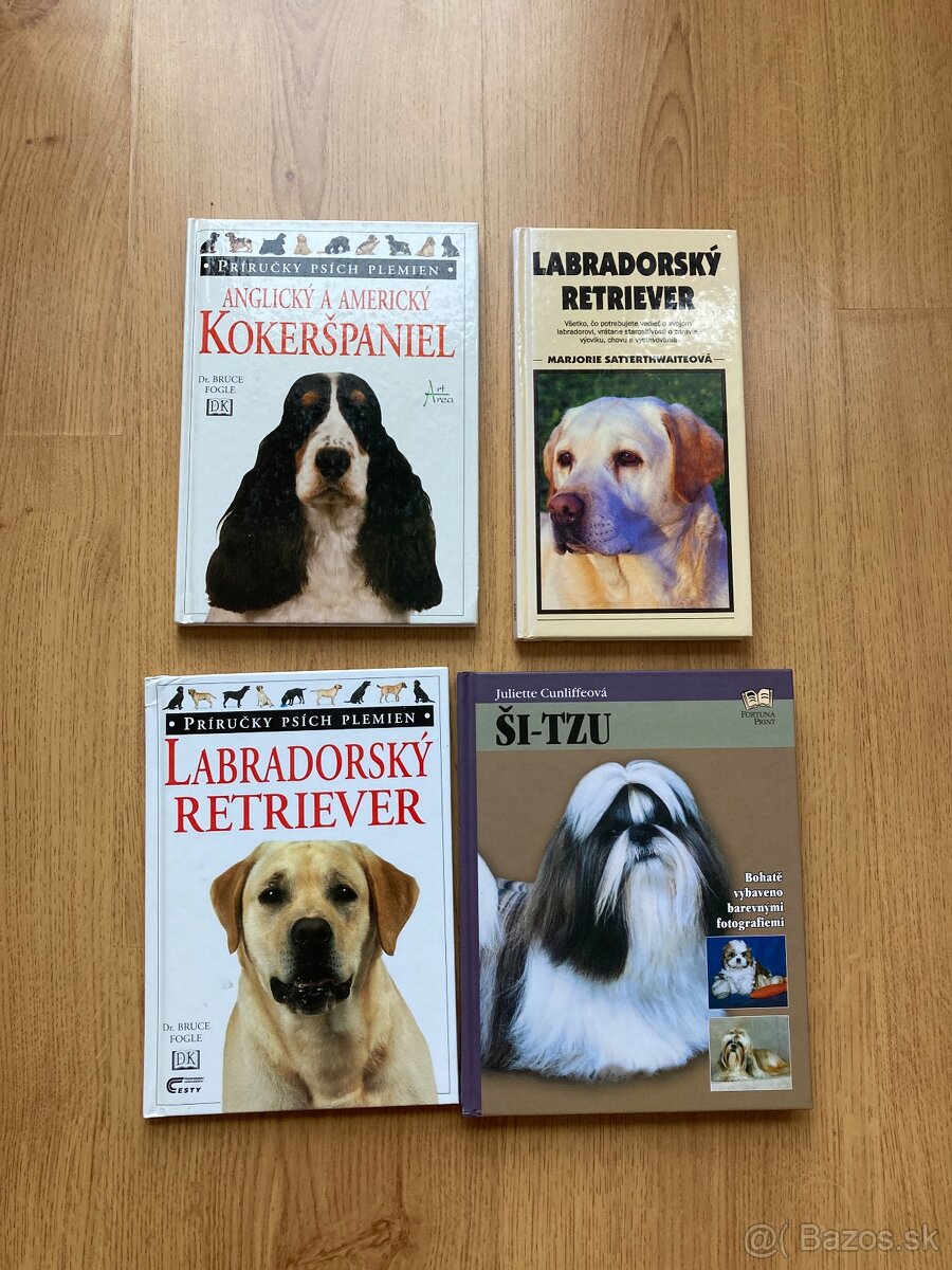 Knihy o psoch, konoch a kralikoch, rybkach - 3