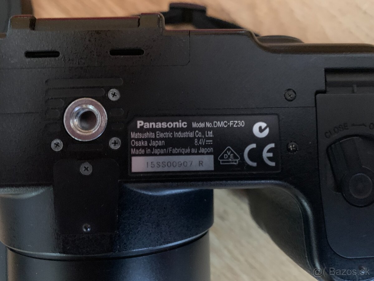 Predám digitálny fotoaparát Panasonic Lumix DMC-FZ30 - 3