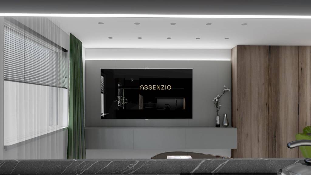 ASSENZIO- 2 IZBOVÝ BYT 54,16m2 - KOMPLET PREROBENÝ -SVETLÁ U - 3