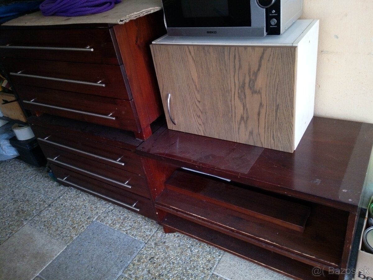 Komody masívne predaj - 3