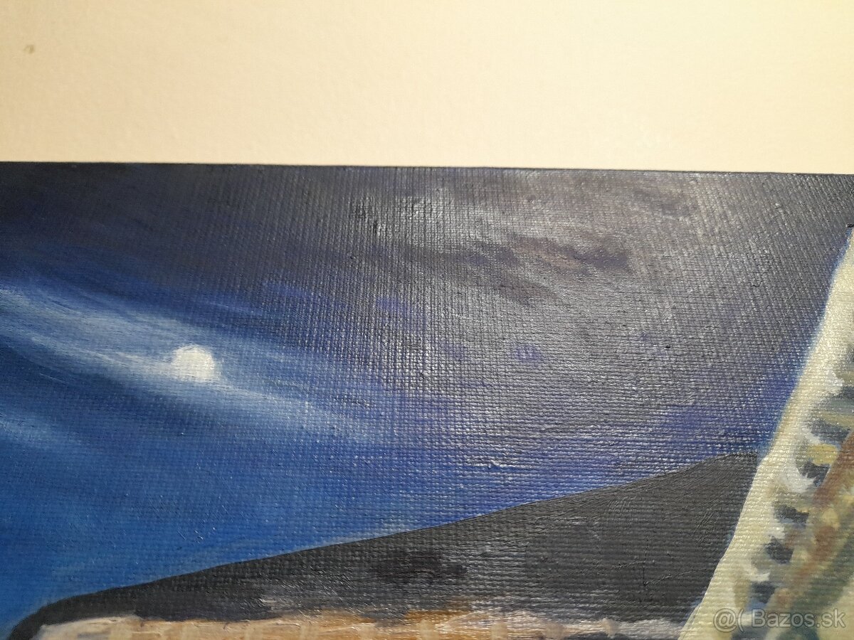 Olejomaľba, Taliansko 50x60 - 3