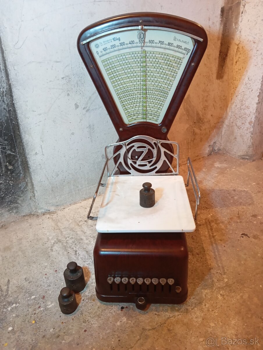 Starožitna veľká váha - 3