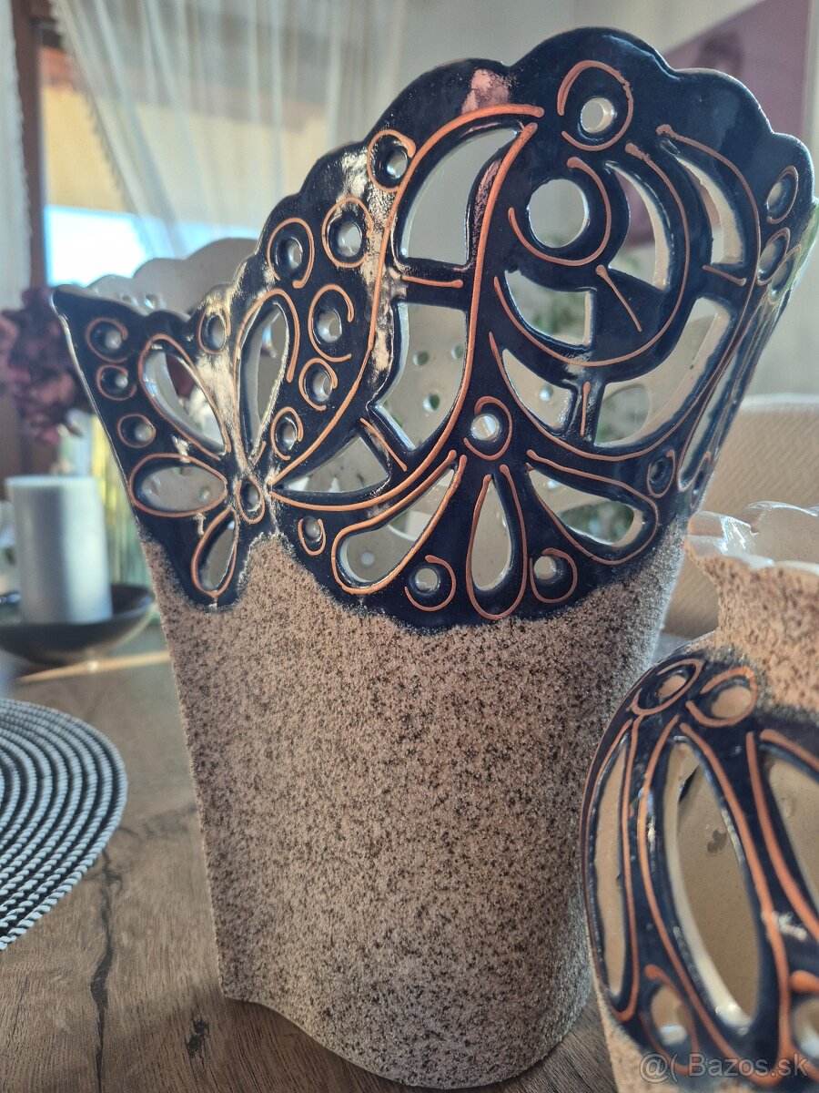 Sada nádherných váz (pieskované) - 3