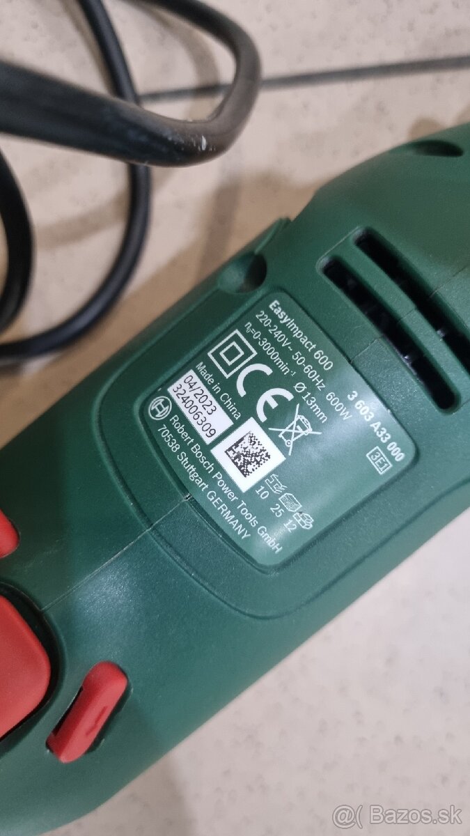 vrtačka Bosch EasyImpact 600 - 3