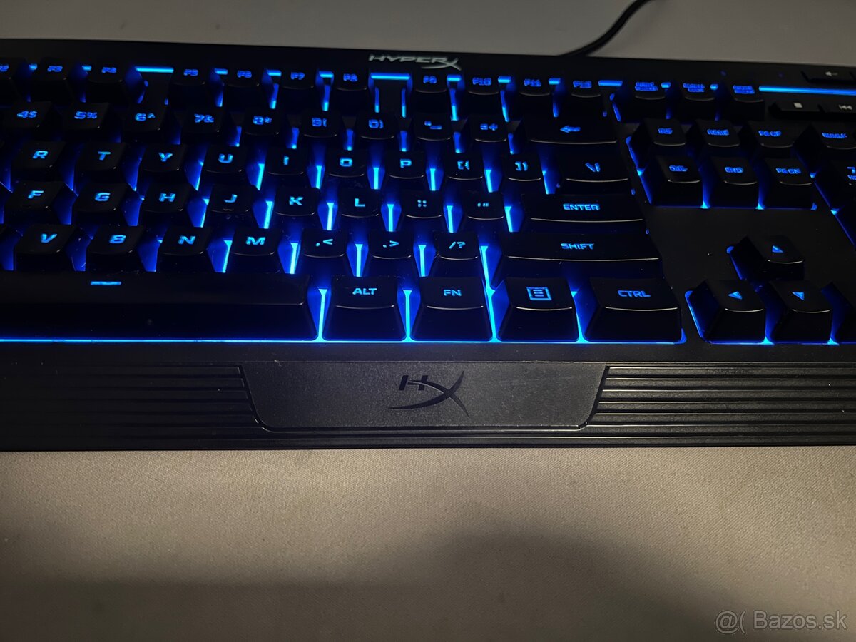 Predám špičkovú hernú klávesnicu HyperX Alloy Core RGB - 3