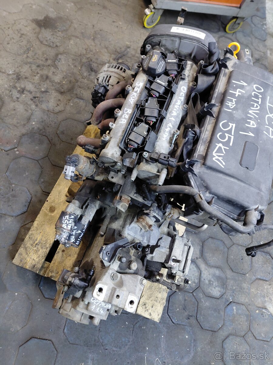 Motor 1.4 benzín 55kw Škoda Octavia 1 BCA - 3