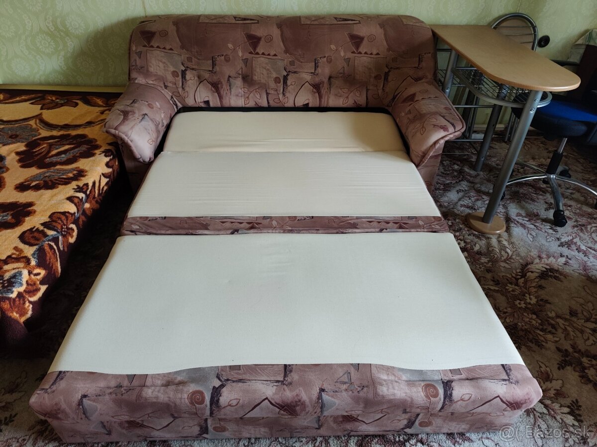 Rozkladacia sedacia súprava s dvoma kreslami - 3