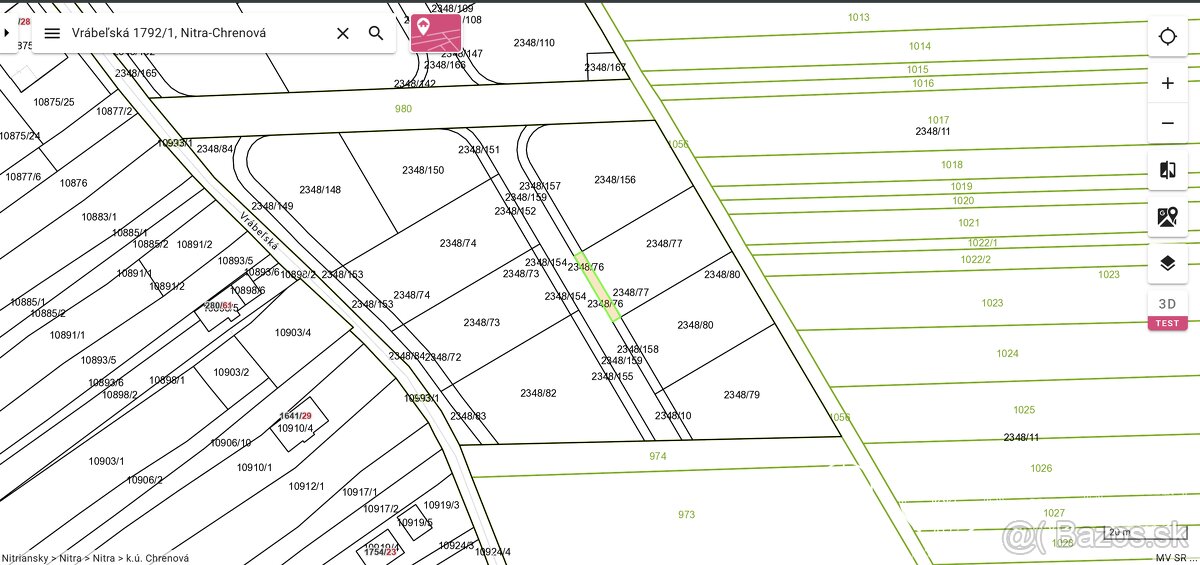 BOSEN | Pozemok na predaj 599m2, Nitra - Chrenová - 3