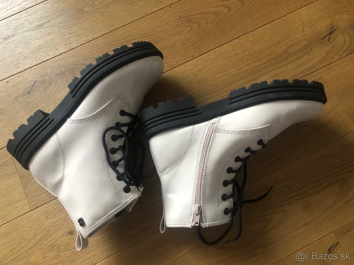 Nové biele workery veľkosť 40 S. Oliver - 3