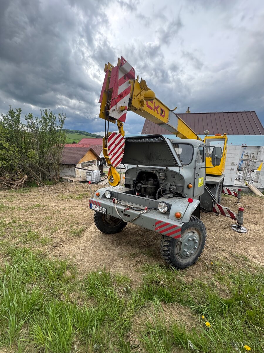 Praga V3S žeriav - 3