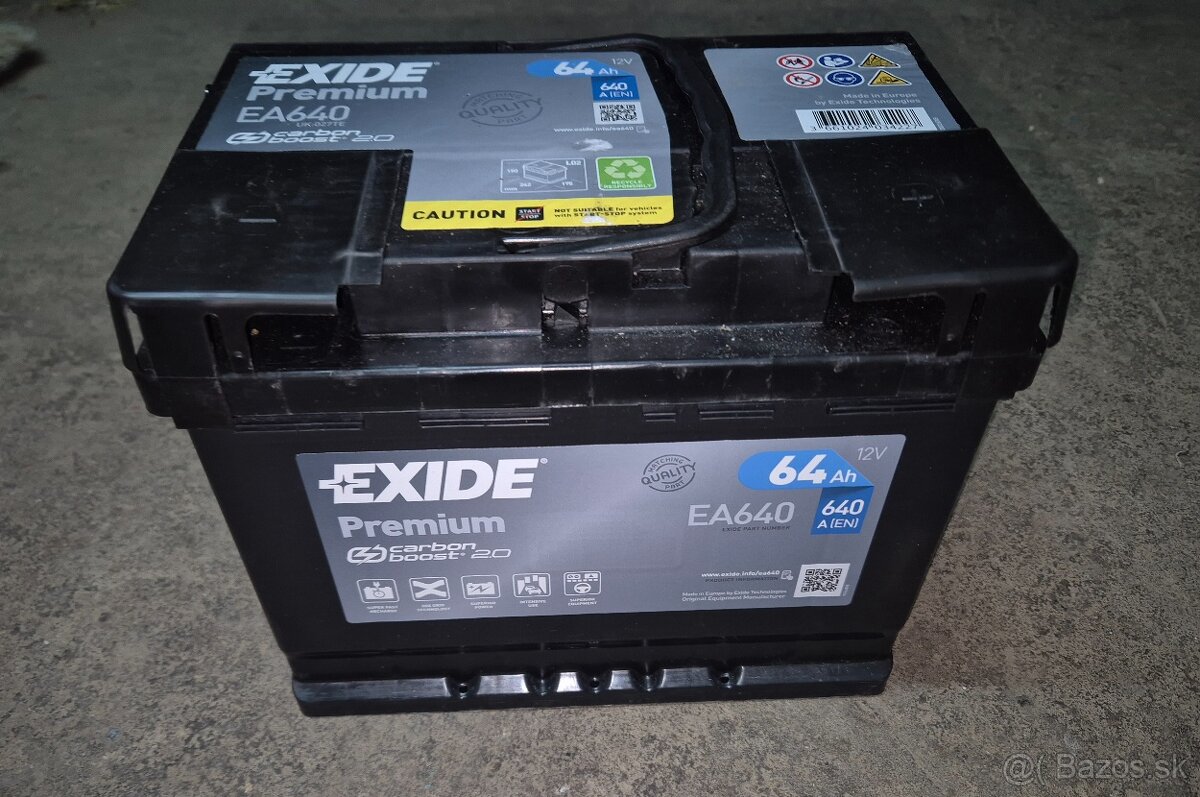 Autobateria EXIDE Premium 64Ah - 3