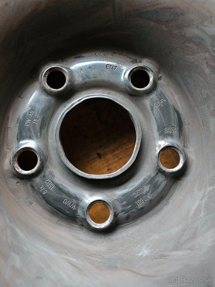 Plechové disky 6JX15H2 ET47 r15" - 3