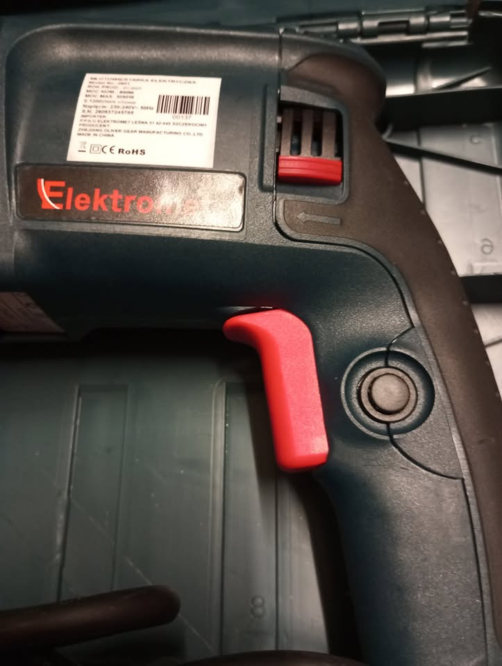 Príklepová vrtačka 850W s príslušenstvom - nová - 3