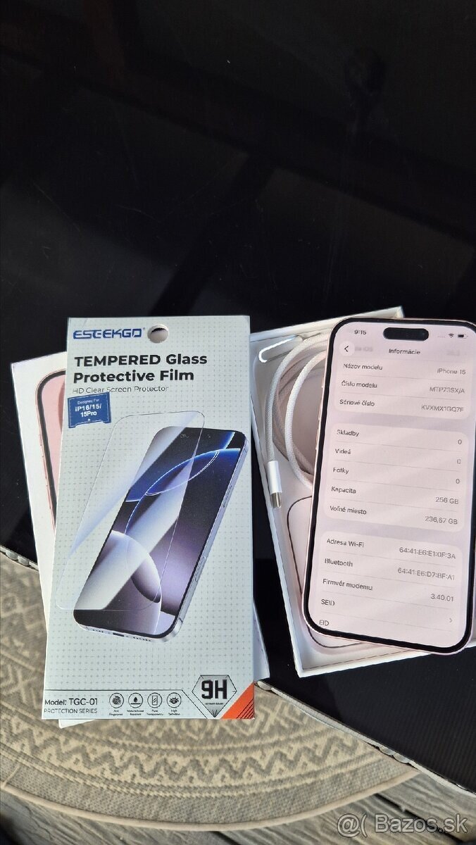 Apple iphone 15 256gb pink - 3