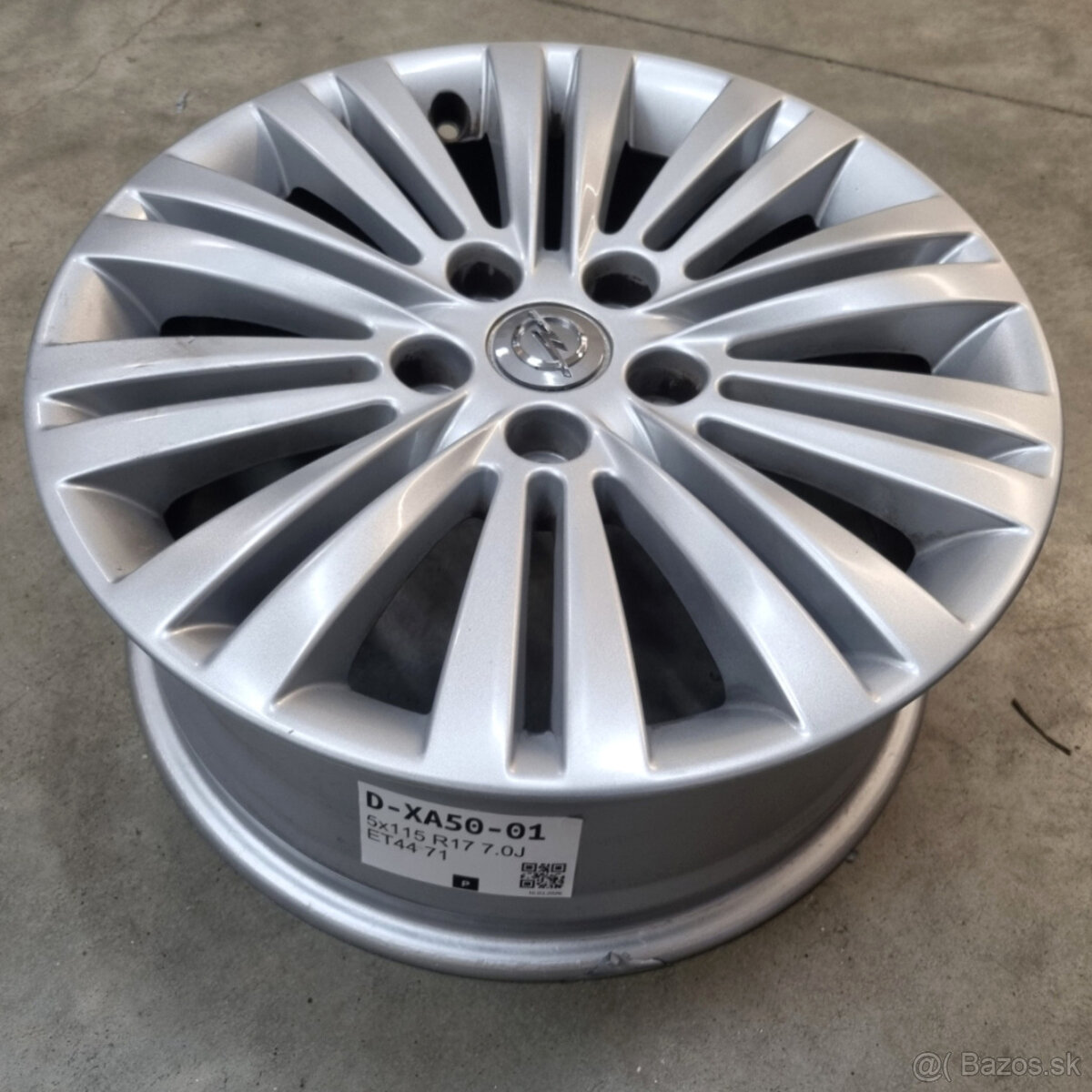 Hliníkové disky 5x115 R17 7J ET44 - 3