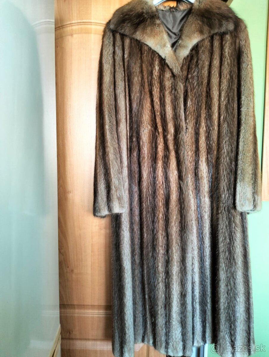 Kožuch - pravá kožušina Bizam - 3