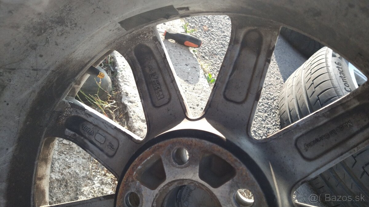 Predam rezervu 5x112 17" - 3