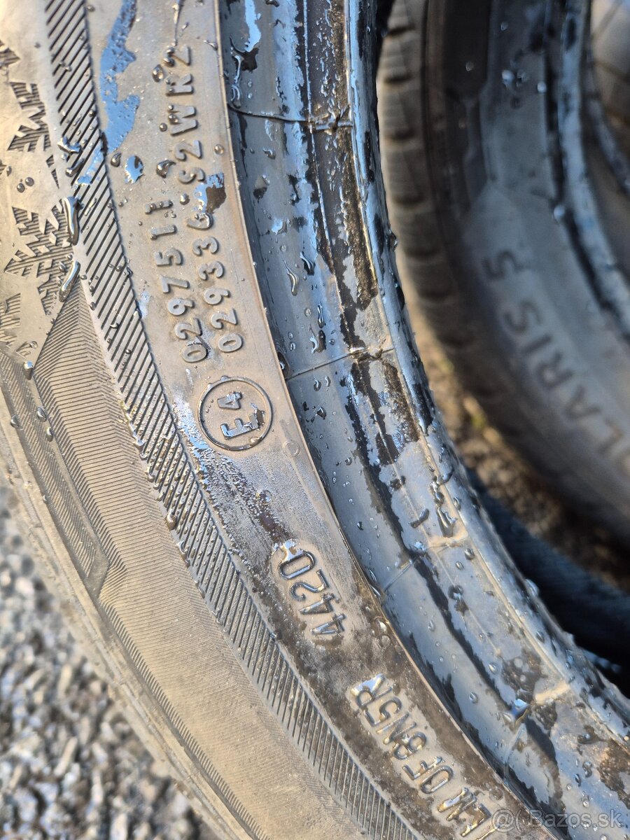 Predam zimne pneu 2x 205/55R17 Barum - 3