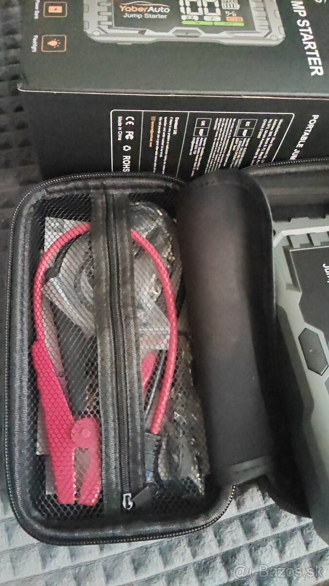 Štartovací box Jump starter booster 3v1 pre štartovanie auto - 3