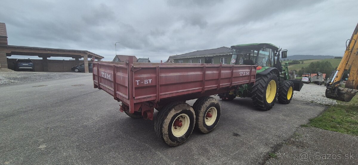 Tandemova vlecka za traktor - znacka Tim 8 Tona - 3