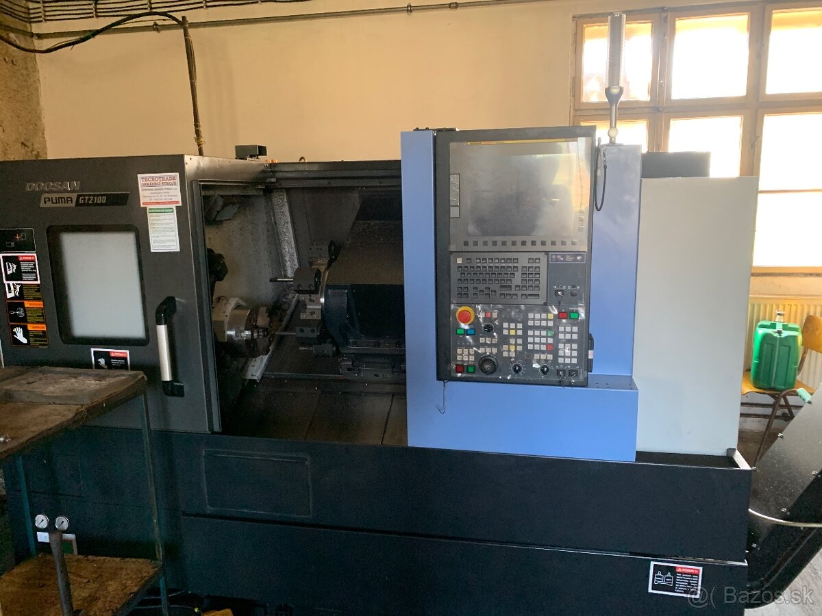 Cnc sústruh dossan puma GT2100 - 3