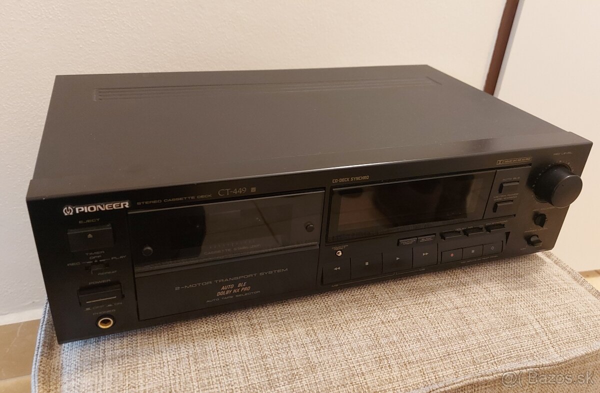 Magnetofón: Pioneer CT-449 - 3
