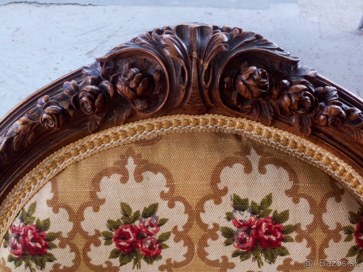 starožitné stoličky LUIS PHILIPPE.reštaurované - 3