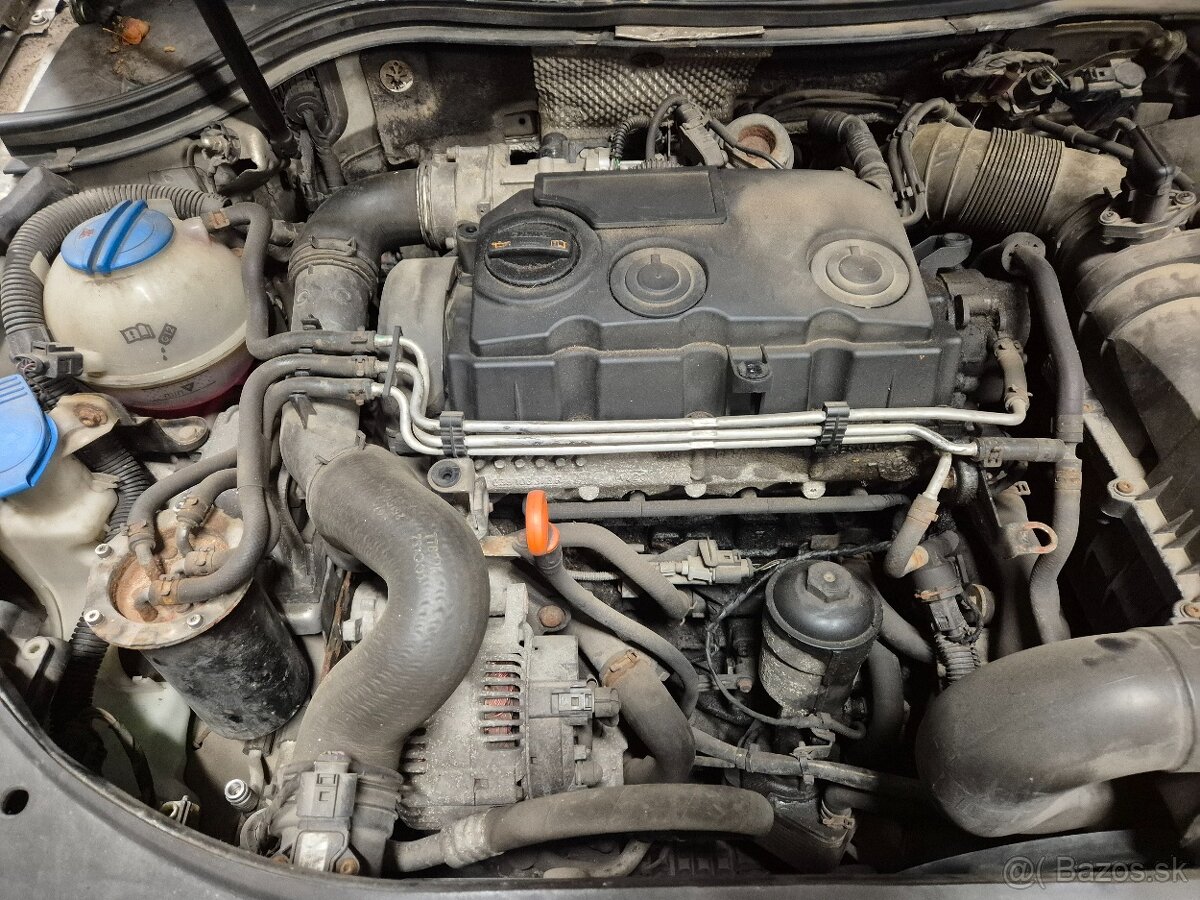 Predám kompletný motor 2.0TDi 103kw kód - BMP / BMM- - 3