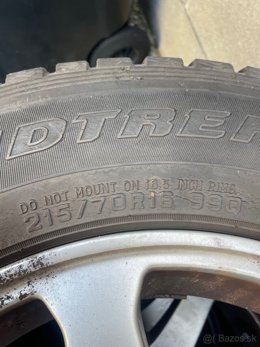 Zimné gumy 215/70r16 - 3