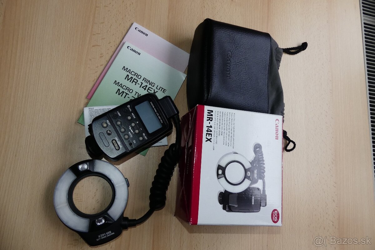 Kruhový makro blesk Canon MR 14 EX - 3
