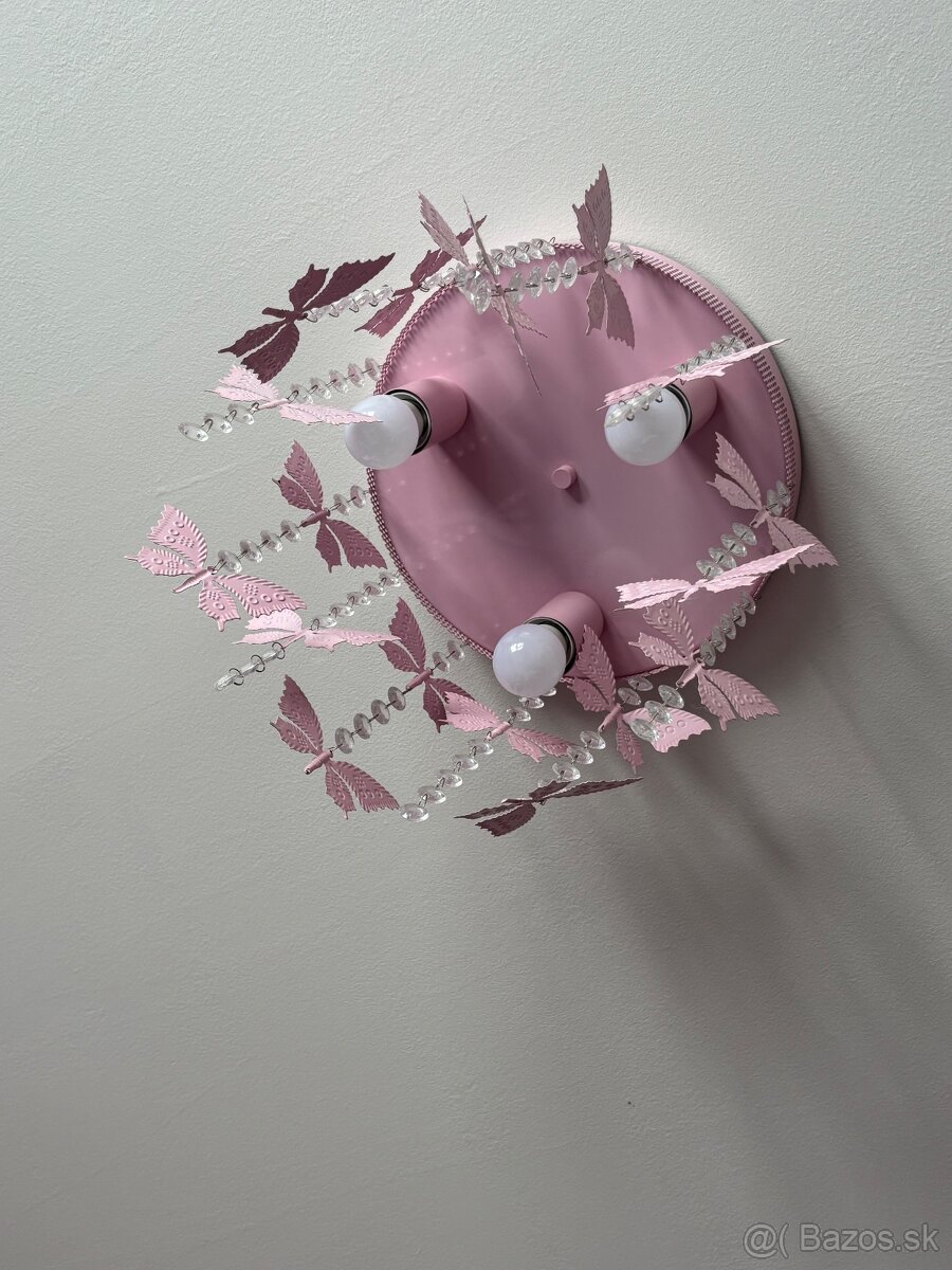 Stropné svietidlo s motýľmi - 3